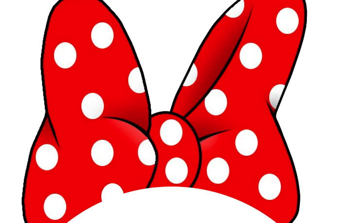 Minnie Mouse Bow Cut Out | Clipart Panda - Free Clipart Images