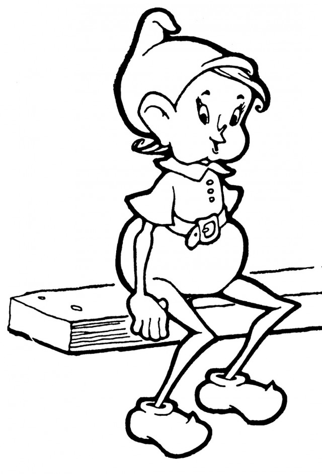 Coloring Pages Impressive Elf On The Shelf Coloring Pages 273532 ...