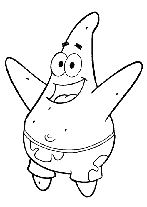 SpongeBob Squarepants Coloring Pages | Learn To Coloring