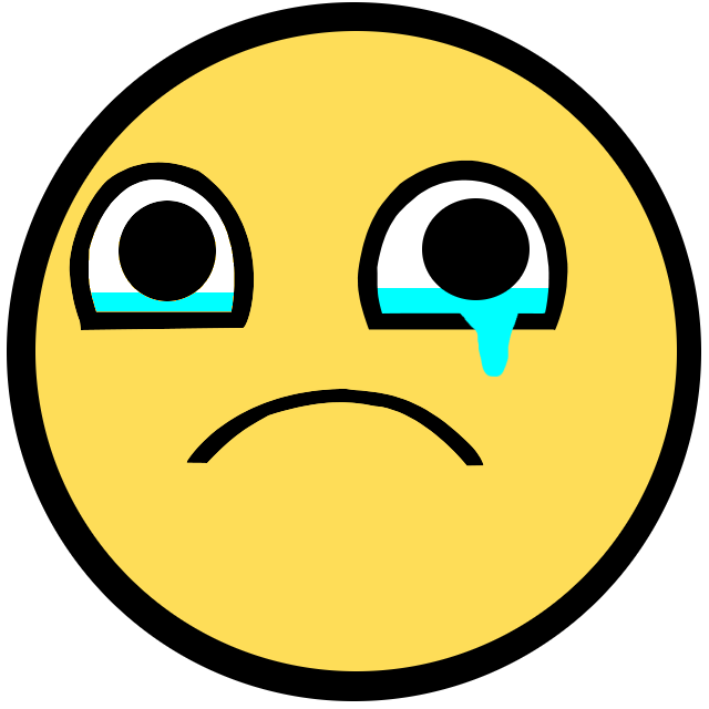 Pix For > Sad Crying Faces Cartoon