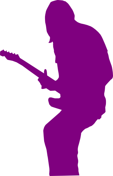 Rock Band Purple clip art - vector clip art online, royalty free ...