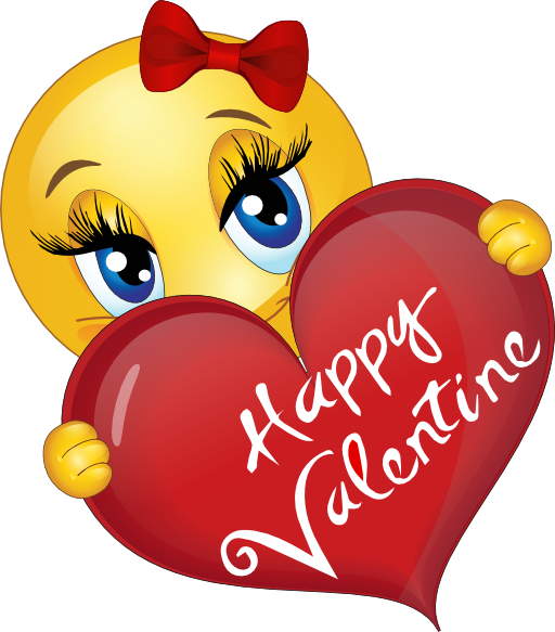 clipart-happy-valentine-girl- ...