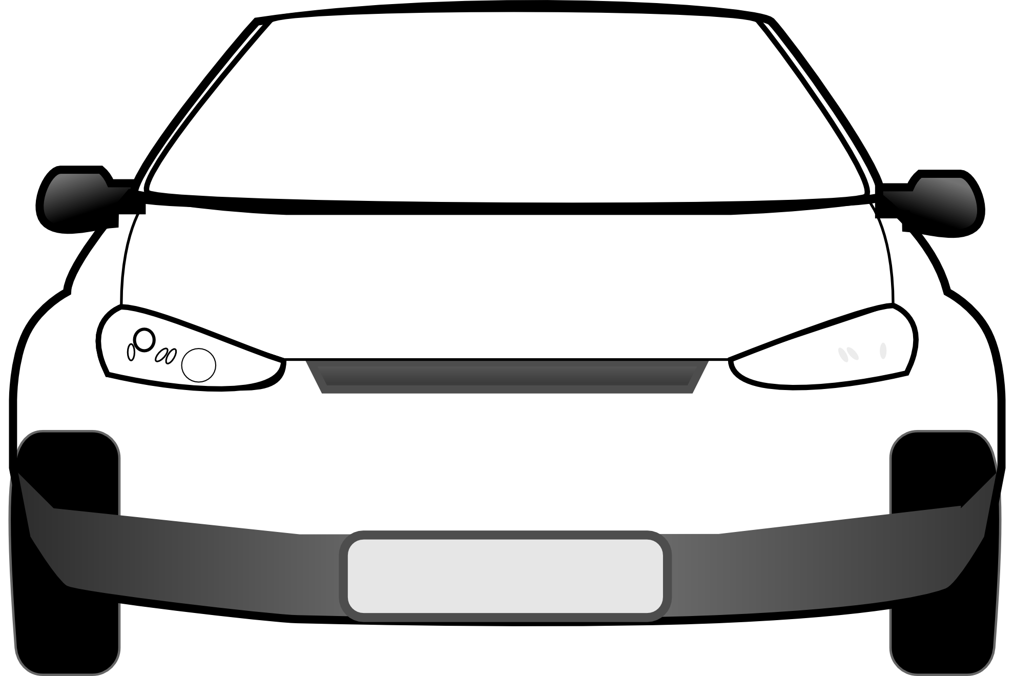 Car Clipart Black And White | Clipart Panda - Free Clipart Images