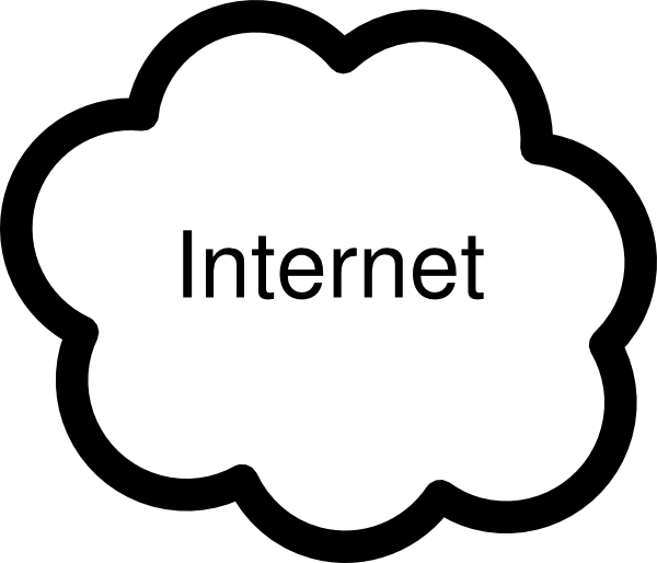 Internet Cloud Visio - ClipArt Best