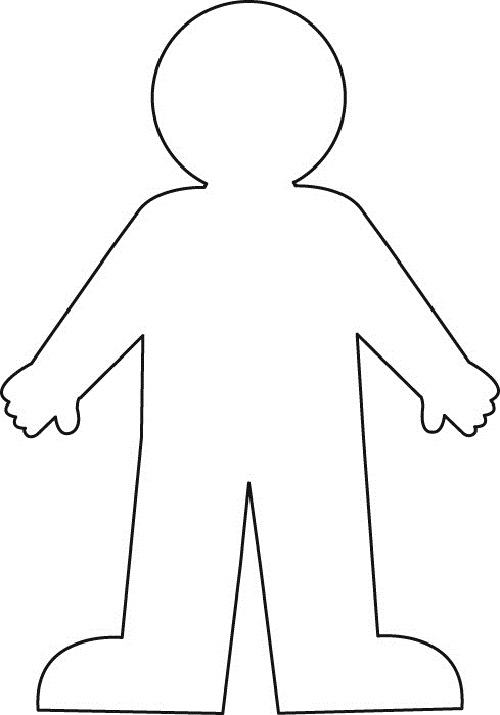 Outline Of The Body - ClipArt Best - Cliparts.co