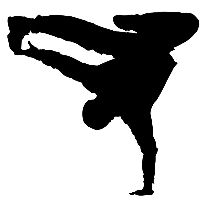 Girl Break Dancer Silhouette Images & Pictures - Becuo