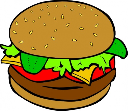 Hamburger clip art - Download free Other vectors