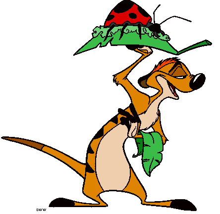 Timon Clipart from The Lion King - Disney Clipart Galore