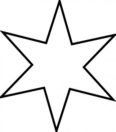Pix For > Star Drawing Outline