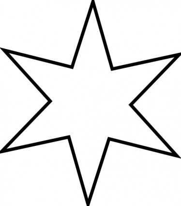 Star Line Drawing - Cliparts.co