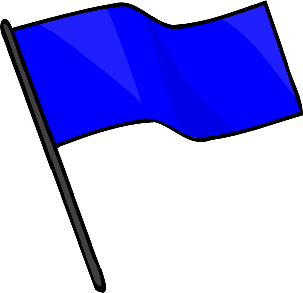 Blue Flag Clip art - Flags - Download vector clip art online