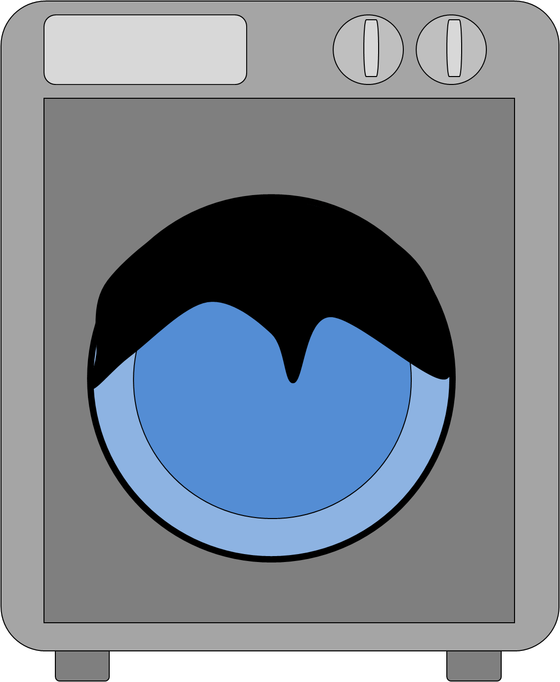 Washing Machine image - vector clip art online, royalty free ...
