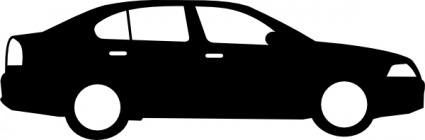 Black Sedan Car clip art - Download free Other vectors