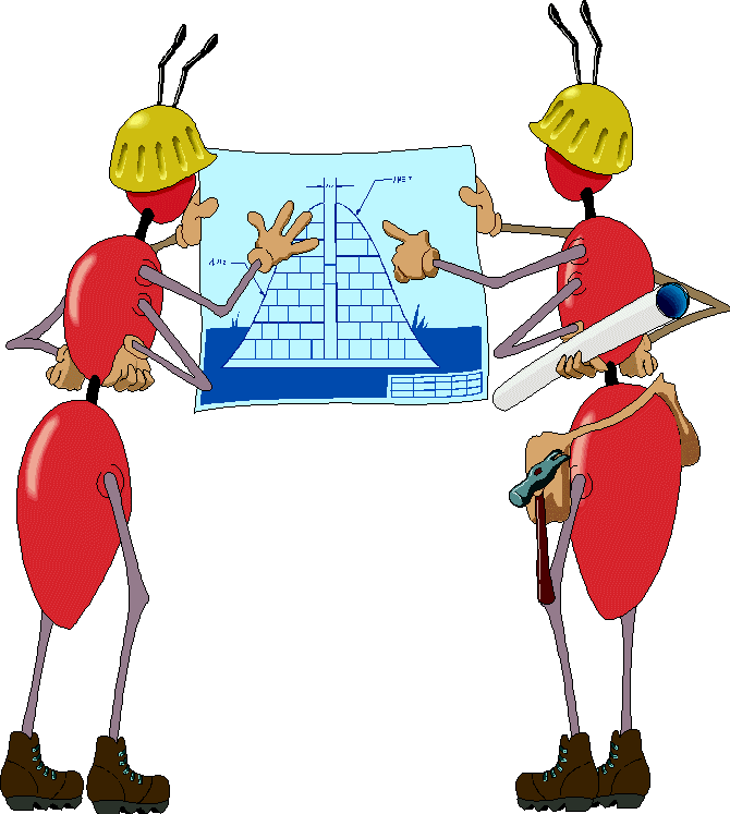 Cartoon Ants