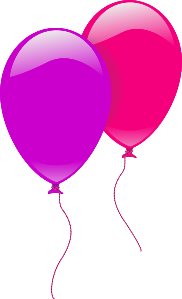 Party balloons two - color variation A