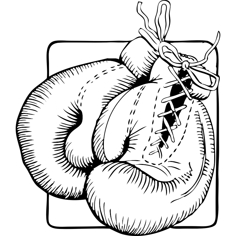 Clipart - boxing gloves
