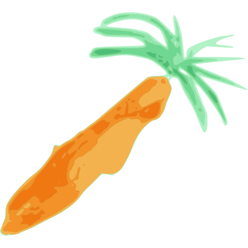 Clipart - Carrot 1