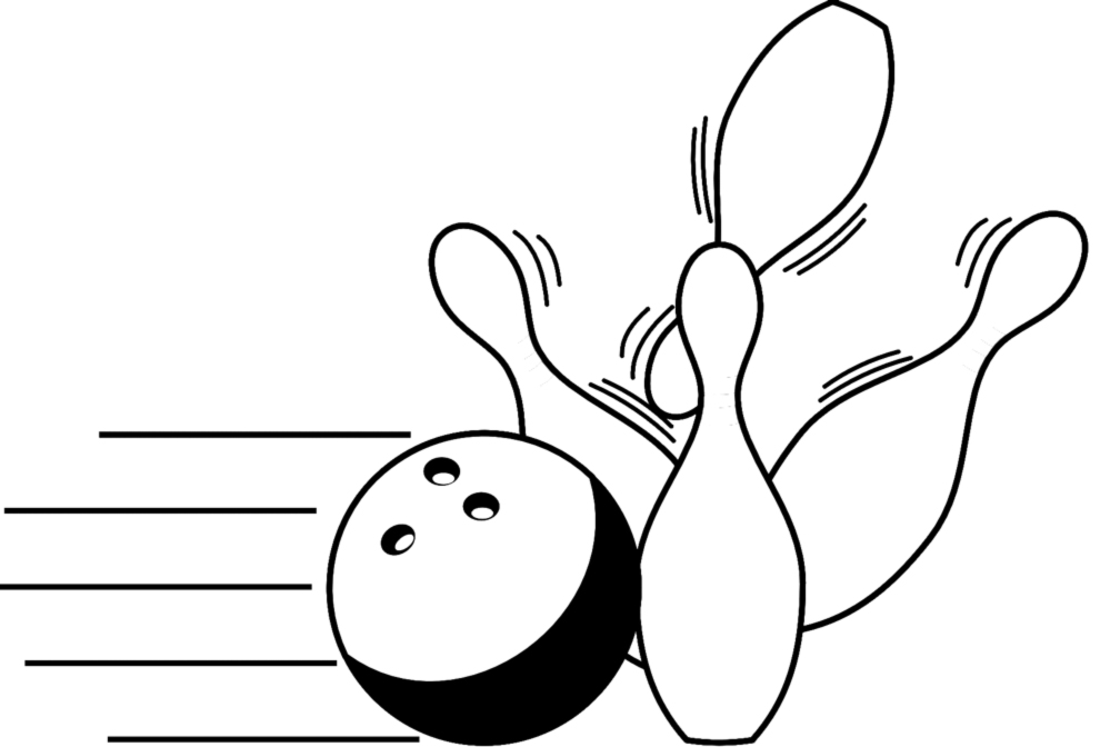 Do bowling Colouring Pages (page 3)