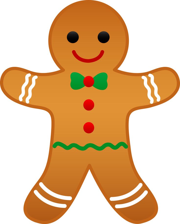 Related Pictures Clip Art And Free Graphics Gingerbread Man ...
