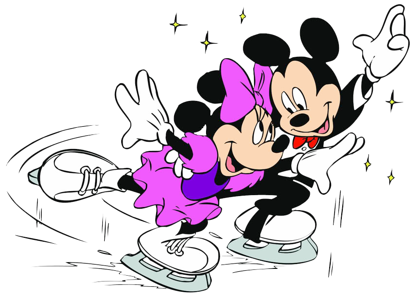 Mickey & Minnie Sports Clipart