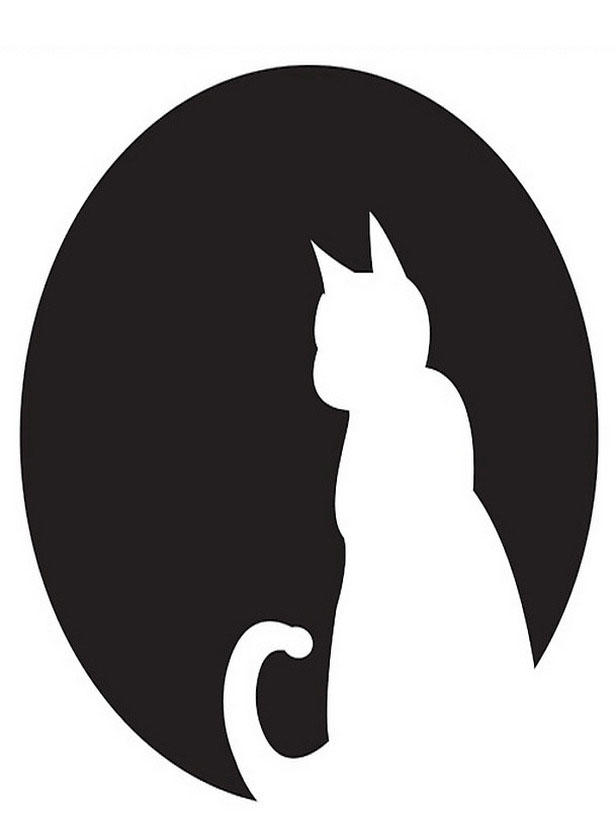 Black Cat Outline Cliparts.co