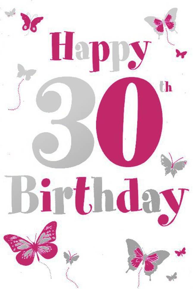 happy 30th birthday cards | Free Reference Images