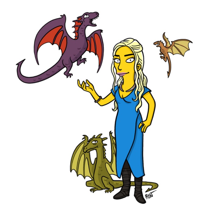 Game of Thrones' Characters Get Simpsonized - OhGizmo!