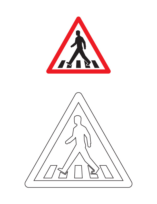 crosswalk safety Colouring Pages (page 3)