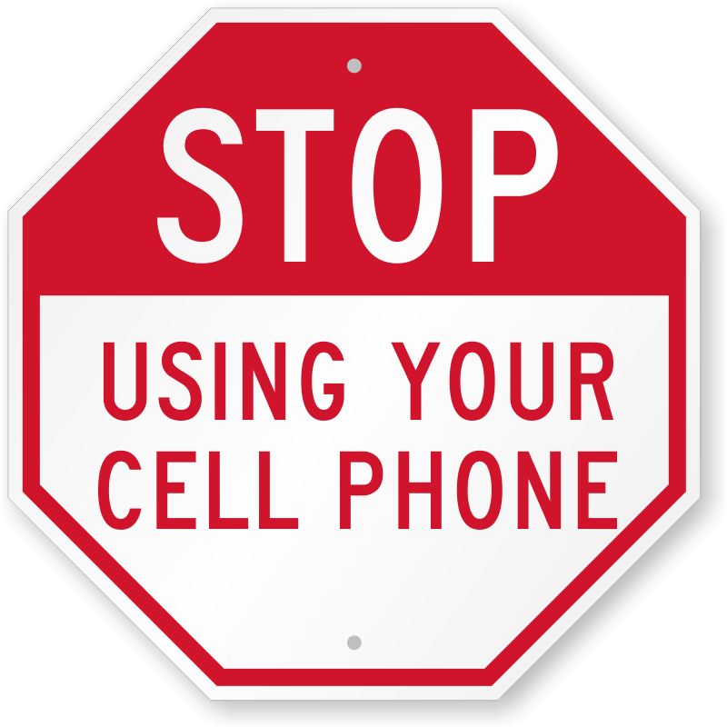 stop-using-cell-phone-sign-k- ...
