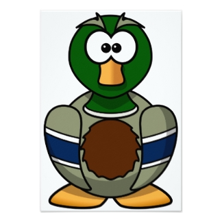 Mallard Duck Cartoon Cards, Mallard Duck Cartoon Card Templates ...