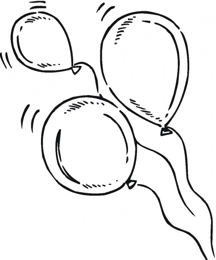 Balloons Coloring Pages | C0lor.com