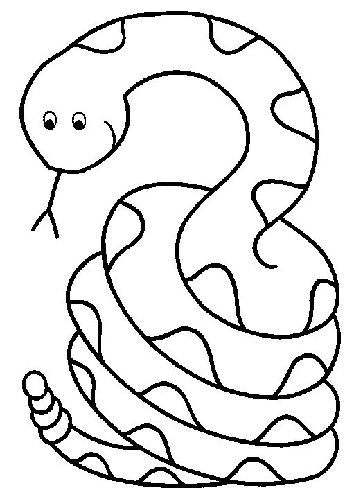 Snake In Drawing - ClipArt Best