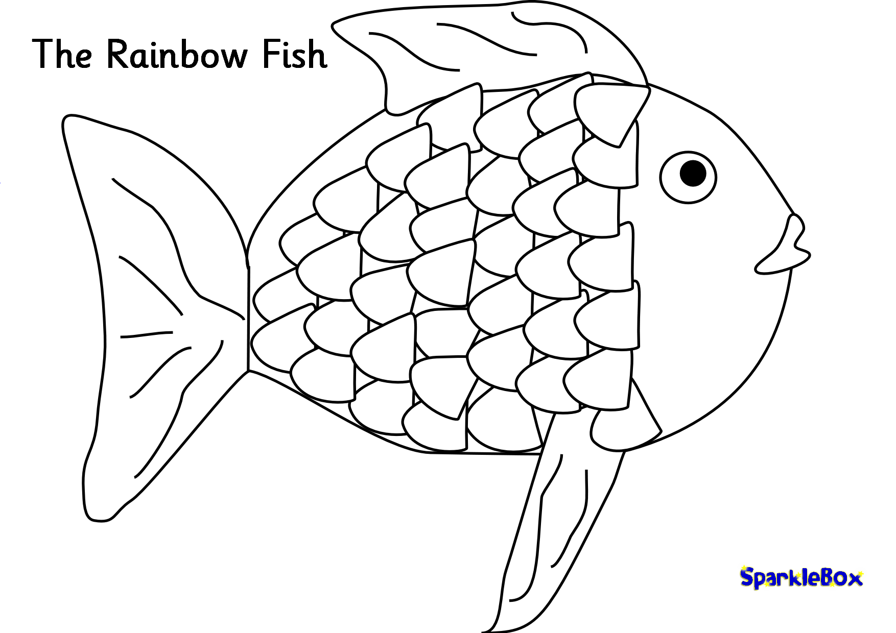 Rainbow Fish Coloring Pages (18 Pictures) - Viatolosa.net | 3546