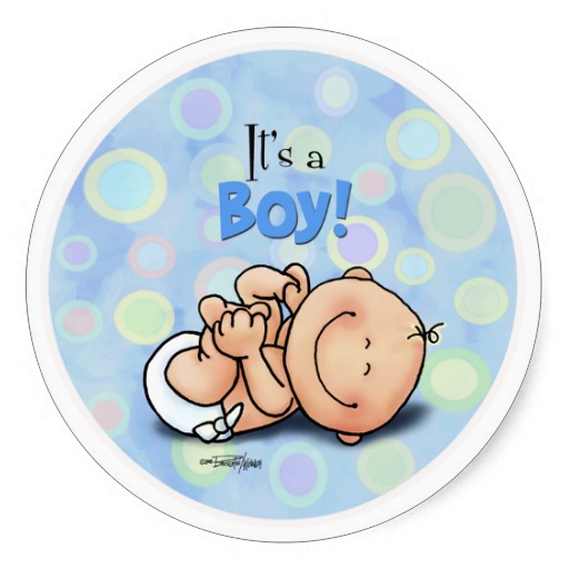 It's a Boy - Congratulations stickers | Zazzle
