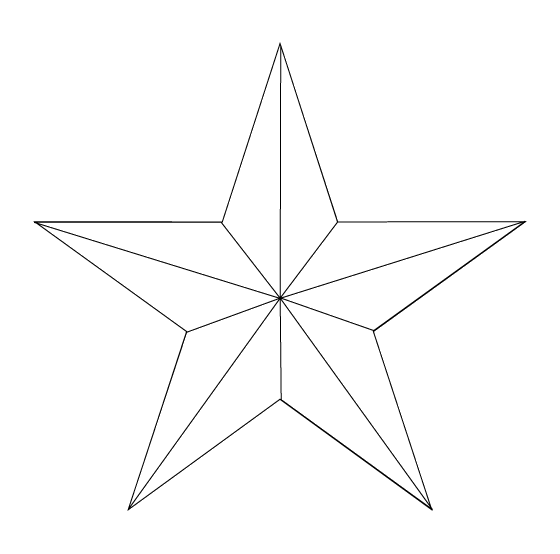 Stars Drawing Outline 93028 | MOVDATA