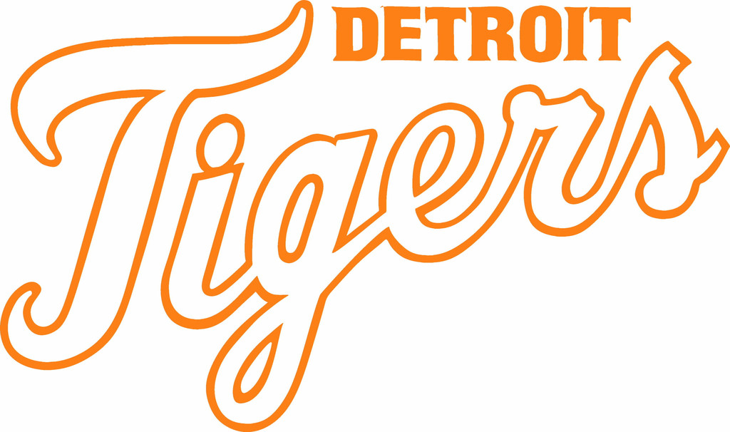 Detroit Tigers LOGO Vinyl Cut Out Decal - Choose your Color and ...