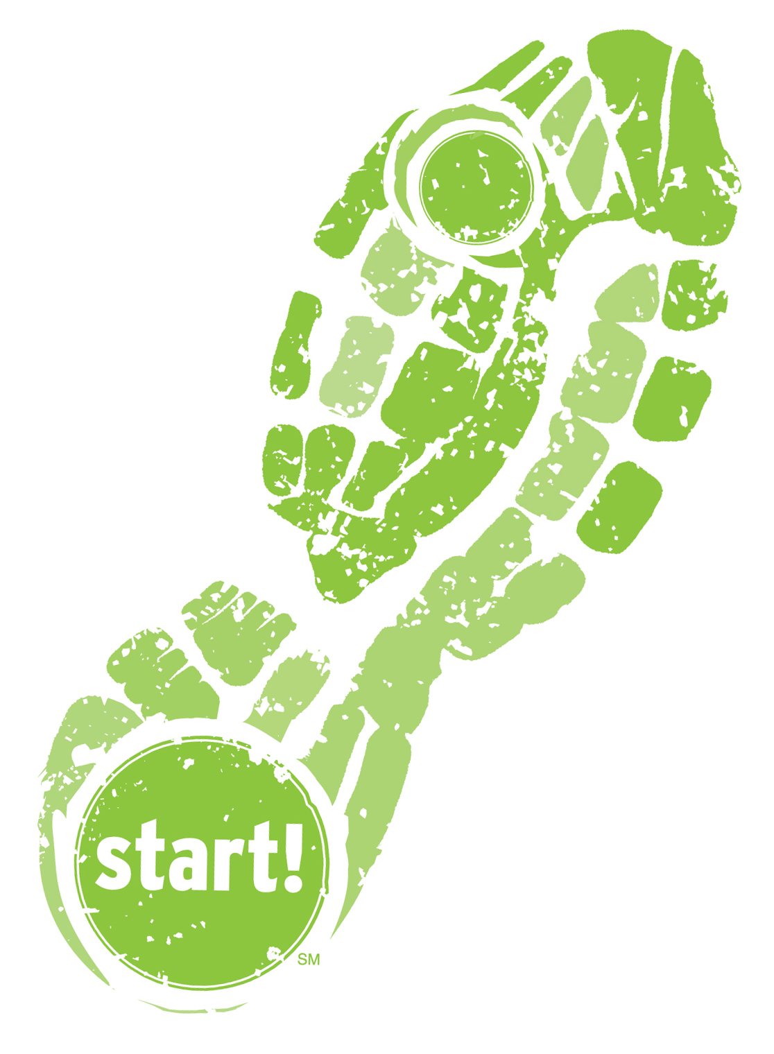 Running Shoe Print Clipart - Free Clip Art Images