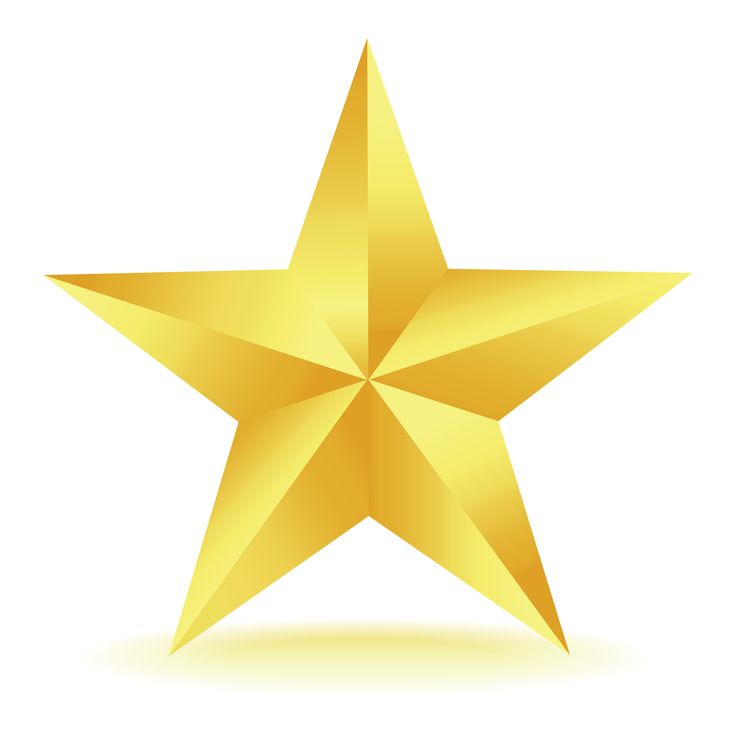 Picture Of Gold Star - ClipArt Best | sewing | Pinterest