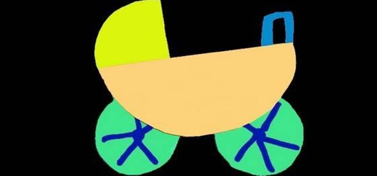 How to Make a baby carriage out of circles with your child « Kids ...