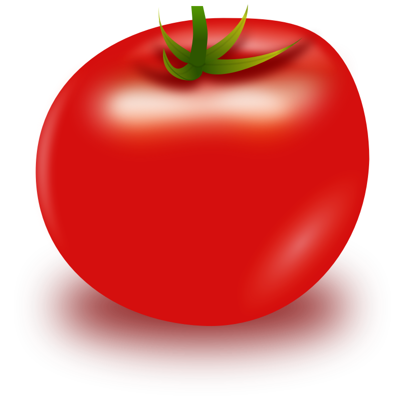 Clipart - Vector Tomato