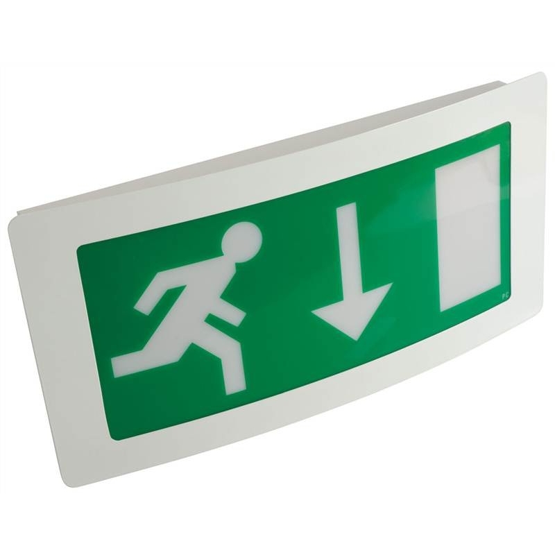 Red Arrow EBMC - Curved Emergency Exit Box