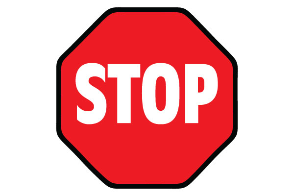 Printable Stop Sign Best Parking Sign Free Download