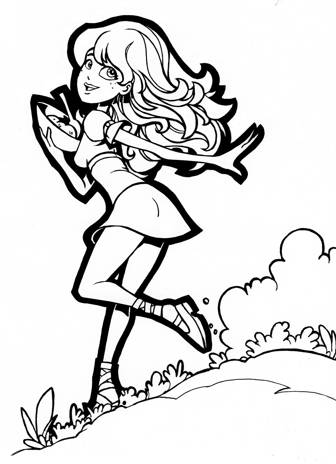 Goldilocks and the three bears coloring pages - Coloring Pages ...