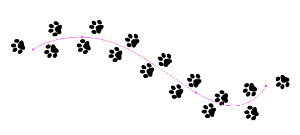 Quick Tip: How to Create a Simple Paw Print Scatter Brush in Adobe ...