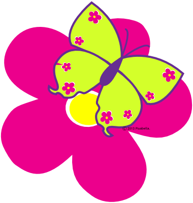 Clipart Flowers And Butterflies | Clipart Panda - Free Clipart Images