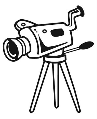 Pix For > Digital Camera Clipart Black And White