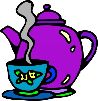 Frog in tea cup clip art Free vector for free download (about 1 ...
