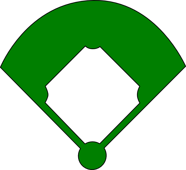 Pix For > Baseball Diamond Graphic
