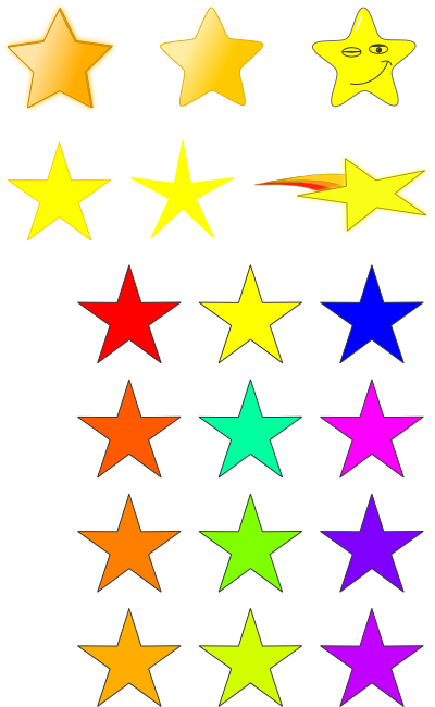 Stars Clip Art For Kids | Clipart Panda - Free Clipart Images