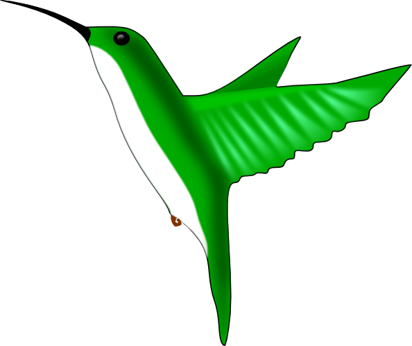 Humming Bird clip art - vector clip art online, royalty free ...